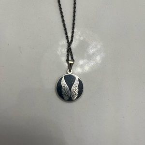 Alex and Ani angel necklace